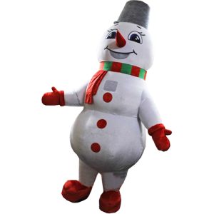 Giant Snowman Mascot