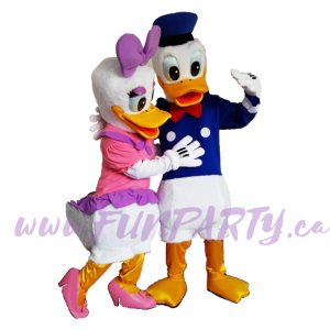 Luxe Donald and Daisy
