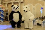 Giant Polar Bear Mascot