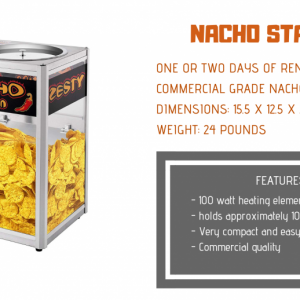 nacho warmer rental