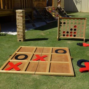 Jeu de Tic-Tac-Toe Géant