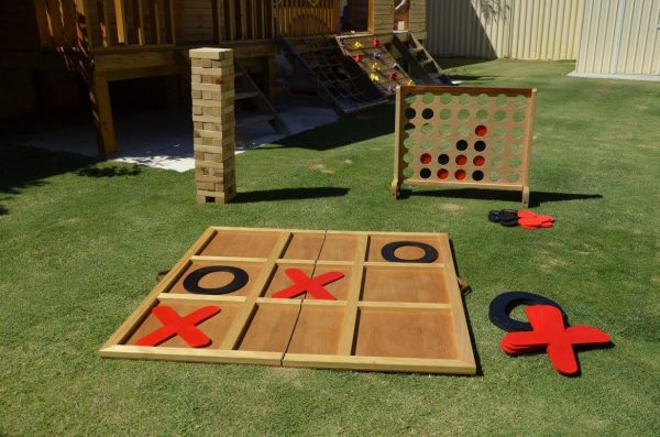 Jeu de Tic-Tac-Toe Géant