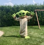 Baby Yoda Mascot