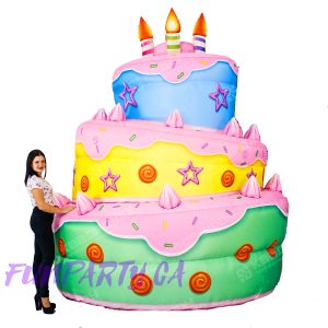 Gâteau Géant Gonflable